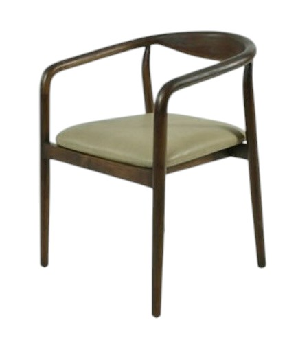 Teak Stoel “Kyoto” – Naturel & Donker Teak met PU Zitting