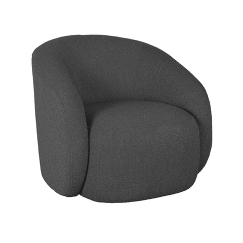 LABEL51 - Fauteuil Alby 1-Zits - Antraciet Chic Boucle