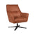 LABEL51 - Fauteuil Tod 76x75x90 cm - Cognac Microvezel | Zwart Metaal