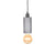 LABEL51 - Hanglamp Fresco 1-lichts 8x8x120 cm - Beton