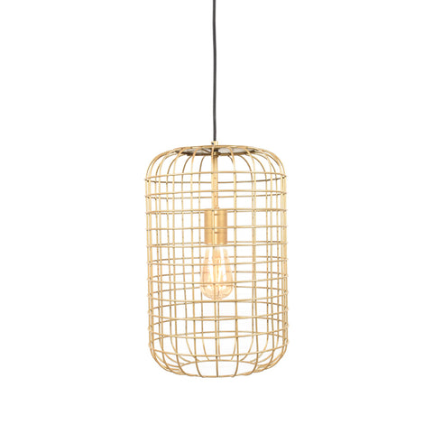 LABEL51 - Hanglamp Solido 1-Lichts 26x26x150 cm - Goud Metaal