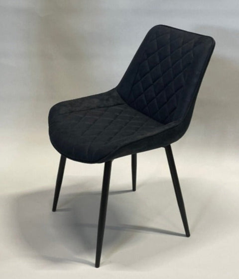 Industriele stoel Allure Zwart - zachte zitting