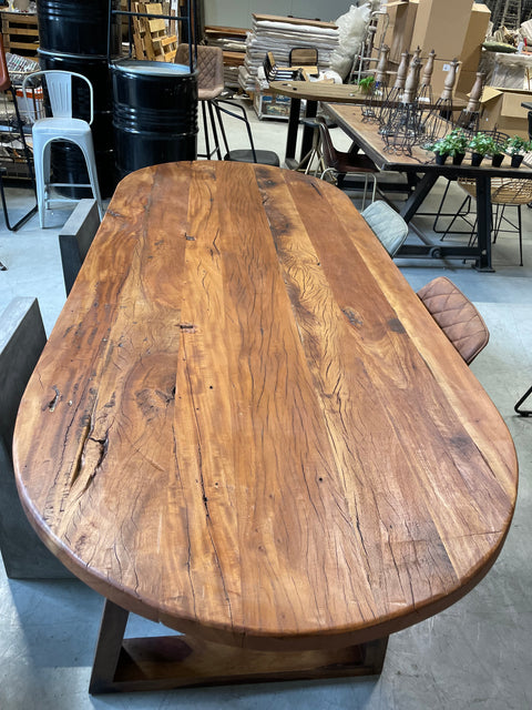 Ovale eettafel Mango