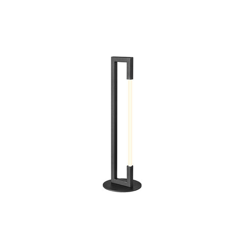 LABEL51 - Tafellamp Futuro 16x16x53 cm - Zwart Metaal | Incl. LED