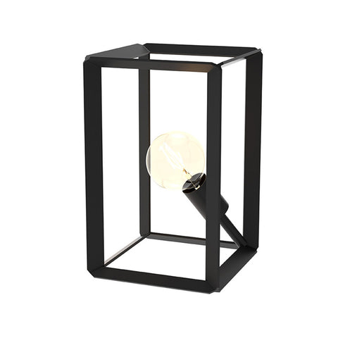 LABEL51 - Tafellamp Tetto 20x22x31 cm - Zwart Metaal