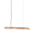 LABEL51 - Hanglamp Woody 100x20x150 cm - Naturel Hout | Zwart Metaal